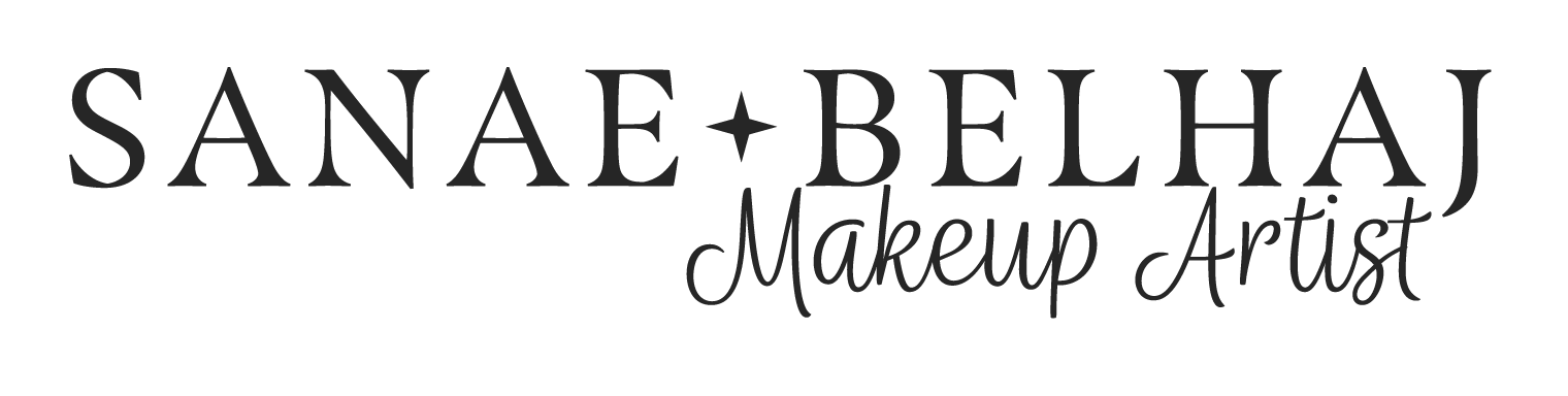 Black logo Sanae Belhaj Makeup artist